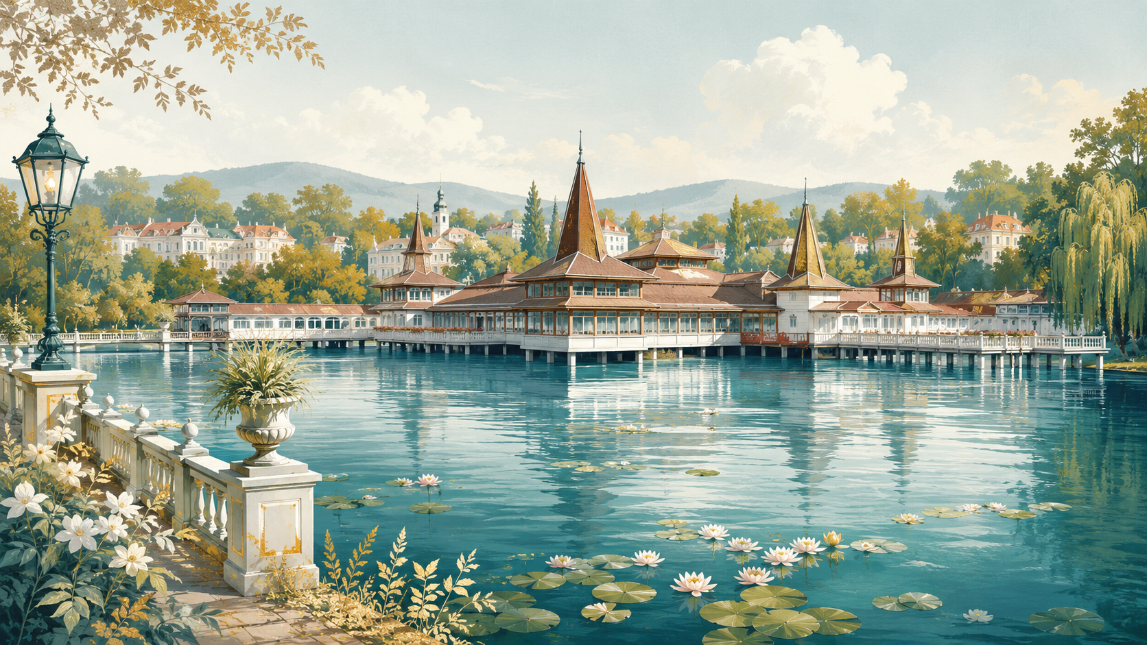 Hévíz, Keszthely és a Balaton